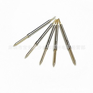 หัววัดทองแดง Ph-2B ขนาด 1.3 มม. ปลายตรงแบบสปริงโหลด สำหรับการวัดทางอิเล็กทรอนิกส์ - Product Image 2