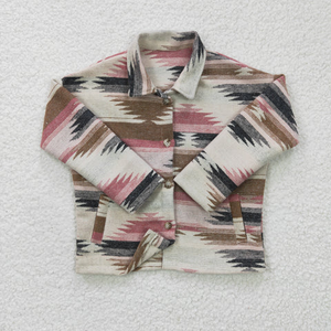 Nouvelle chemise en flanelle à carreaux pour enfants, chemise rose pour garçon, veste - Product Image 4