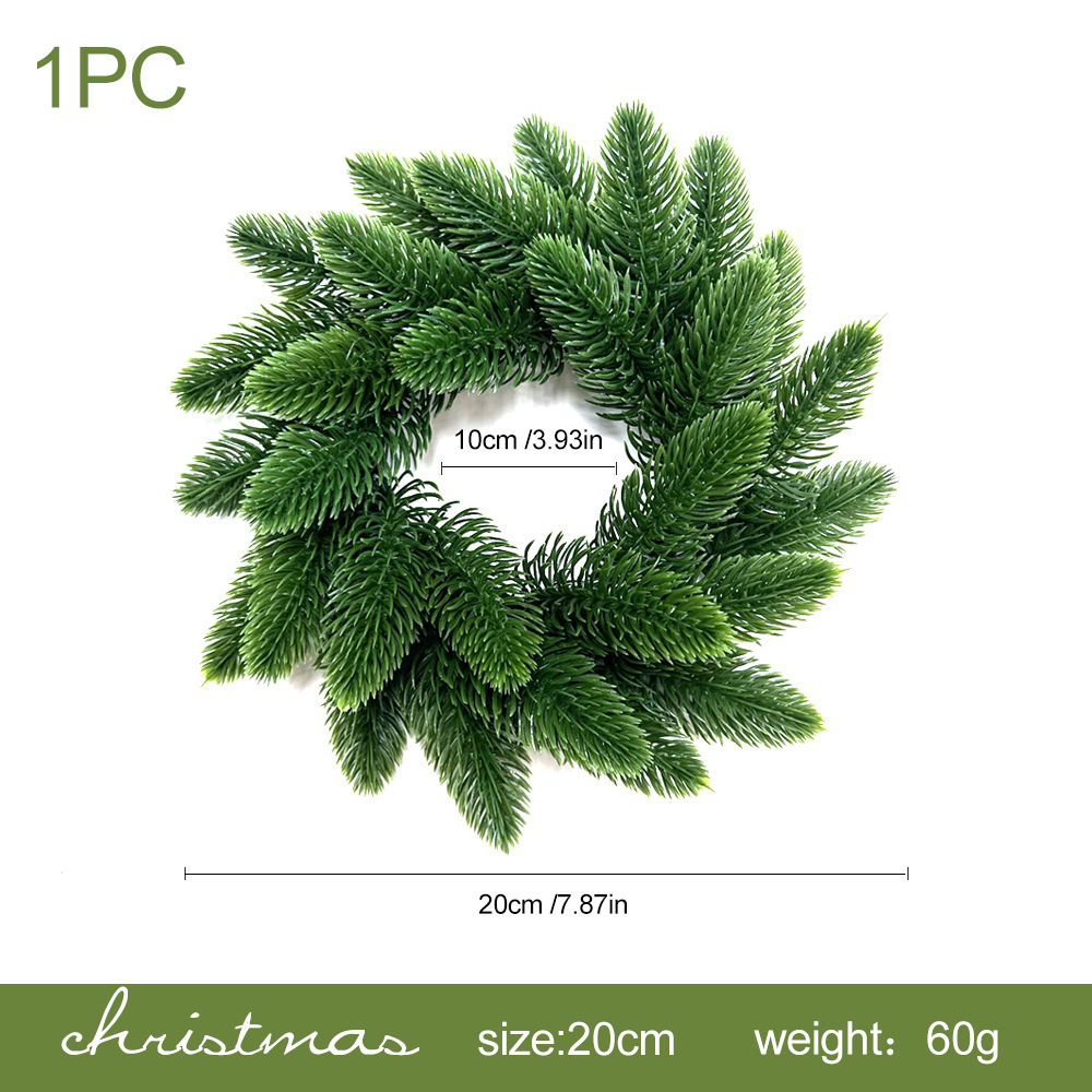 Couronne de fraises et d'aiguilles de pin - Petite [20 cm]