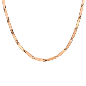 Collar <span class=keywords><strong>de</strong></span> Cadena <span class=keywords><strong>de</strong></span> Acero Inoxidable Chapado en Oro <span class=keywords><strong>de</strong></span> 18K al por Mayor, Diseño Geométrico con Forma <span class=keywords><strong>de</strong></span> Diamante <span class=keywords><strong>de</strong></span> 3mm, Personalizado, para Regalo <span class=keywords><strong>de</strong></span> Hombre - Product Image 5
