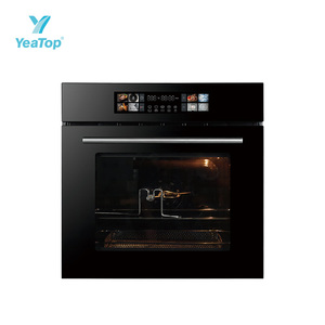 Prix Direct Usine <span class=keywords><strong>Four</strong></span> Électrique Mural Commercial <span class=keywords><strong>Encastrable</strong></span> 70L en Acier Inoxydable avec Convection et Grill pour Cuisine Domestique - Product Image 4
