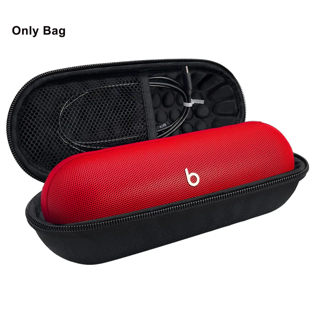 2024 New EVA Carrying Case with Zipper Closure Hard Protective Storage Bag for Beats Pill for Bluetooth Speaker and Accessories