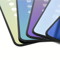 Offre Spéciale – Protection d'écran en verre trempé effet miroir 9H 8D pour iPhone X, XR, 12 Mini, 13 Pro Max, 14, 15, 16 Plus, 17 Air, 18 Pro