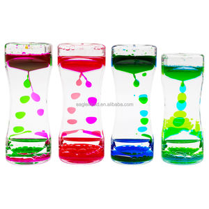 Цветные игрушки-таймеры с жидкими пузырьками, сенсорная игрушка, забавные цветные игрушки, новый сенсорный успокаивающий фиджет-таймер с жидкими пузырьками - Product Image 5