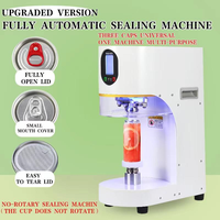 Machine à sceller les boîtes de conserve en plastique avec couvercle Remplissage automatique de bouteilles en aluminium Nespresso Mug Can Seam Seam Machine Manual