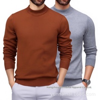 Suéter de Punto Elástico para Hombre, Antiarrugas, Estilo Casual, Otoño-Invierno, Nueva Colección, Venta Caliente Transfronteriza TK