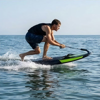 Planche de surf à moteur à essence 179,5*60*15,5 cm, SUP de course étanche pour eaux offshore, sac 13 1, rapport de compression 10,5 kW, moteur 10,5 kW