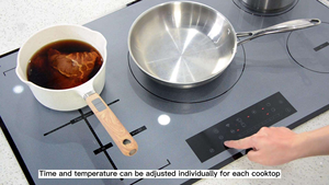 Venta Directa de Fábrica, Cocina de Inducción Eléctrica Integrada de Cinco Quemadores, Control Inteligente por Aplicación WIFI, 11130 Alta Potencia, 220-240V - Product Image 5