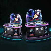 Nouvelle console de jeu d'arcade commerciale à double monnayeur Smash Mole divertissement pour enfants