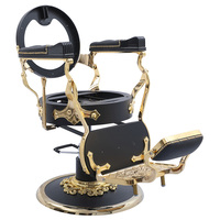 Yapin – chaise de barbier professionnel antique, chaise de barbier vintage pour salon de coiffure, chaise de barbier pour homme