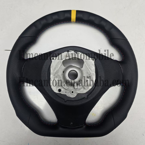 Volant en cuir de qualité très demandé pour BMW E90, meilleur volant de voiture - Product Image 2