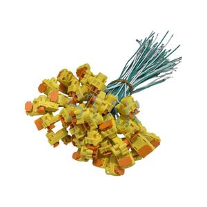 Arnés de enchufe de aire hecho adecuado para automoción 2 pines azul amarillo naranja negro conectores arnés de cables personalizado - Product Image 5