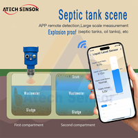 ATECH  Mesureur de niveau radar sans fil Wifi, portée de mesure 10m, instruments de mesure de niveau, capteur de niveau de réservoir d'eau, jauges, mètre