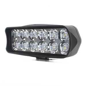 Faretto 12led 18W con lampeggiatore luce anteriore 12v luce di guida esterna per moto - Product Image 1