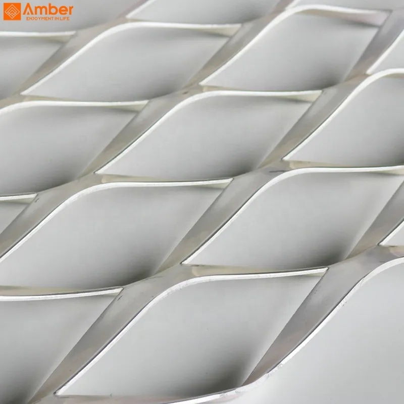 Lightweight 1060 Pure Aluminum Expanded Metal Mesh Stretched Sheet for Industrial Battery Anode and Heat Sink