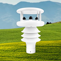 Station météo intelligente à ultrasons RK900-10 Mini pour l'agriculture, capteur de vitesse et de direction du vent, d'humidité atmosphérique et de pression