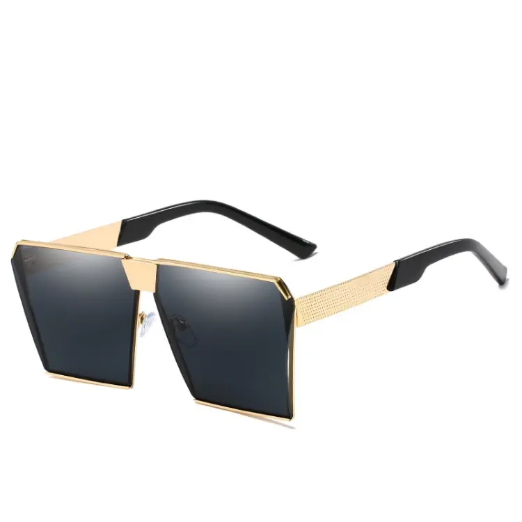 Óculos quadrados Quadro Óculos De Sol Planas Cool Designer Óculos de Sol
