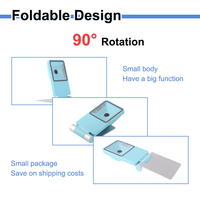Lecteur de codes-barres omnidirectionnel 2D USB de bureau de petite taille A-20+ OEM Plug and Play, lecteur de codes QR