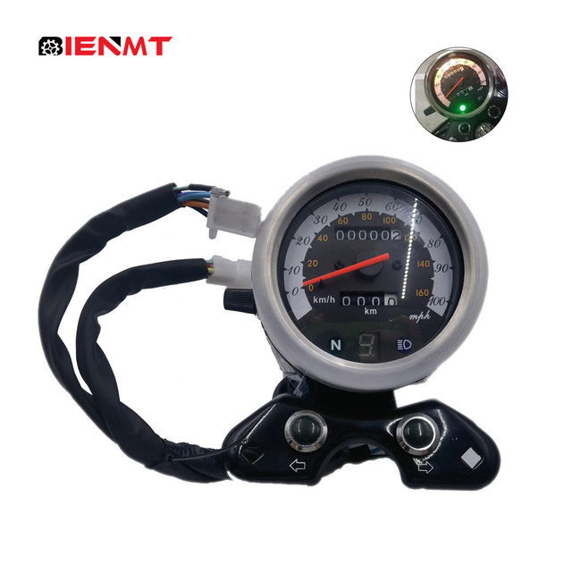 Digital Retro Motorcycle Speedometer Motorbike Odometer Digital Speedometer for Motorcycle CG125 GN125