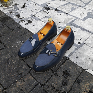 รองเท้าออกซ์ฟอร์ดหนัง PU สไตล์อิตาลีแบบสวม  สำหรับผู้ชาย  ใส่ได้ทั้งงานทางการ  งานธุรกิจ  ใส่เที่ยวกลางแจ้ง  ฤดูใบไม้ผลิ - Product Image 2