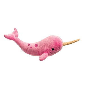 TK Super Soft Velvet Plush Narwhal Sea Juguetes de peluche personalizados, Sweet Cute Monodon <span class=keywords><strong>Monoceros</strong></span> Juguetes al por mayor - Product Image 1