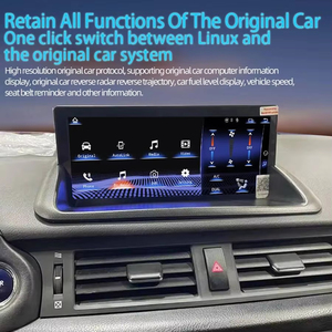 Navegación GPS con pantalla táctil para Lexus CT200 2011-2019, Carplay inalámbrico, Android Auto, Airplay, Mirroring, radio para coche con sistema Linux. - Product Image 6