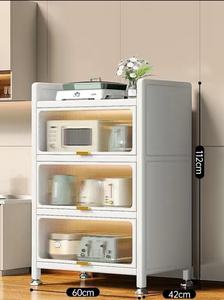 ชั้นวางของโลหะสำหรับตู้ครัวแบบอเนกประสงค์ชั้นวางของ5ชั้นสำหรับเก็บของในครัว - Product Image 3