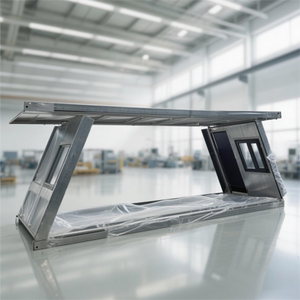 Giardino ufficio piccola Casa Z scatola esterna telaio contenitore case Casa plegabile Contenedor Casa pieghevole contenitore bagno - Product Image 1