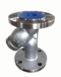 304 SS điều khiển bằng tay Bộ lọc Van Lọc thép không gỉ mặt bích Y loại - Product Image 3