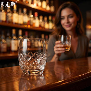 Offre Spéciale : <span class=keywords><strong>Verre</strong></span> à whisky sans plomb, design élégant, en cristal diamant, pour dégustation et bar - Product Image 5