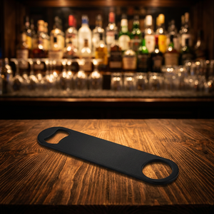 Abridor de botellas metálico con anillo, fácil de usar, herramienta de bar para botellas - Product Image 1
