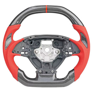 <span class=keywords><strong>Volante</strong></span> de cuero personalizado para Chevrolet Camaro Corvette C7 <span class=keywords><strong>Chevy</strong></span> ZL1 SS, <span class=keywords><strong>volante</strong></span> de fibra de carbono LED con fondo plano - Product Image 4