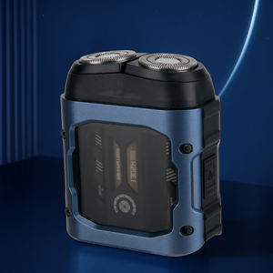 Rasoir électrique <span class=keywords><strong>professionnel</strong></span> sans fil flottant Double système de lame <span class=keywords><strong>rotative</strong></span> Rechargeable <span class=keywords><strong>visage</strong></span> tondeuse à barbe couverture magnétique - Product Image 2