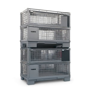 Cage à palettes en treillis métallique Toma Palete, conteneur en acier grillagé - Product Image 1