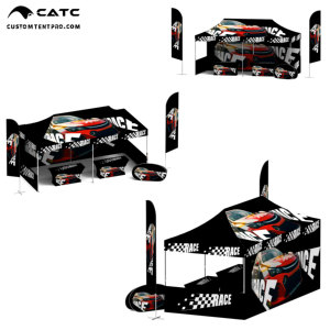 Tente Pop-Up Commerciale Extérieure Étanche <span class=keywords><strong>en</strong></span> Aluminium CATC |   Auvent d'événement facile à installer pour les salons professionnels, les sports, le marketing <span class=keywords><strong>en</strong></span> plein air - Product Image 3