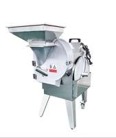 Coupe-légumes automatique multifonctionnel commercial à tête unique (tranchage, déchiquetage, découpe en dés) pour pommes de terre et radis