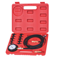 Kit de test universel pour moteur de voiture, jauge de pression d'huile avec plusieurs adaptateurs, outil de diagnostic et de réparation du système de lubrification du moteur automobile