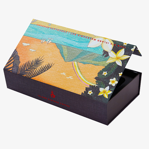 Customized Magnetic Foldable Book Shape Packaging Rigid Gift <b>Boxes</b> With for <b>Chocolate</b> - Product Image 3