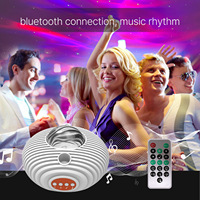 Projecteur de lumière LED Aurora synchronisé avec la musique, boule disco, faisceau lumineux pour scène, club, karaoké, home cinéma, bar, spectacle, événement, ambiance
