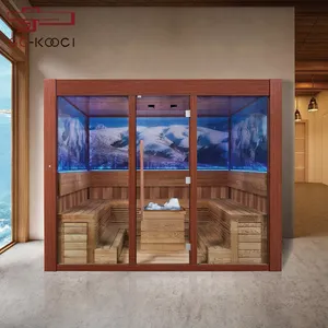 Gym large dry steam sauna room customizable size health slimming detox