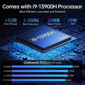 13th คอมพิวเตอร์ขนาดเล็กคอมพิวเตอร์ตั้งโต๊ะ I9 i7คอมพิวเตอร์เกมตั้งโต๊ะ <span class=keywords><strong>DDR4</strong></span>คู่ M.2 NVMe SSD พร้อมวิดีโอ8K - Product Image 6