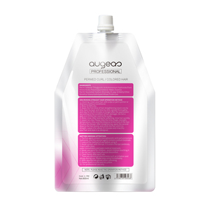 Crema Alisadora para el Cabello Augeas Salon, Tipo Ácido, para Lograr Cabellos Suaves y Definidos - Product Image 4
