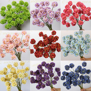 Fleur artificielle en soie, boule d'oignon style moulin à vent, branche unique, pour décoration de mariage, arrangement floral, extérieur et maison - Product Image 5
