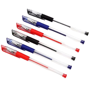 <span class=keywords><strong>Bolígrafo</strong></span> <span class=keywords><strong>de</strong></span> <span class=keywords><strong>Gel</strong></span> Azul <span class=keywords><strong>de</strong></span> 0.5mm Personalizado al por Mayor, <span class=keywords><strong>Bolígrafo</strong></span> <span class=keywords><strong>de</strong></span> <span class=keywords><strong>Gel</strong></span> <span class=keywords><strong>de</strong></span> Plástico Negro y Rojo con Logotipo - Product Image 1
