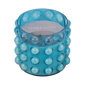 Candela Profumata con Design a Bolle di Vetro, Votiva Decorativa per Uso Interno in Casa Moderna - Product Image 2