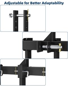 Outil de <span class=keywords><strong>scarificateur</strong></span> de charrue _ Tracteur cultivateur amovible avec 6 tiges de <span class=keywords><strong>scarificateur</strong></span> - Product Image 6