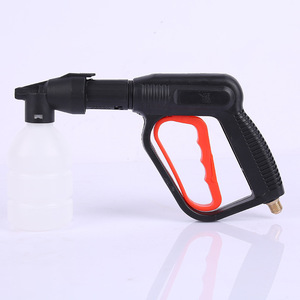 High Pressure Water Gun With Foam Pot Duckbill Nozzle <b>Quick</b> <b>Connector</b> For Car Wash Household Cleaning - Product Image 1