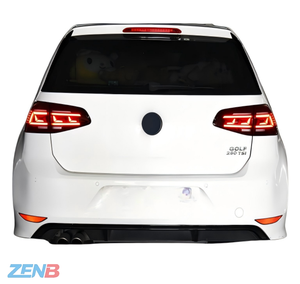 <span class=keywords><strong>Feux</strong></span> <span class=keywords><strong>arrière</strong></span> rouges compatibles avec Volkswagen <span class=keywords><strong>Golf</strong></span> <span class=keywords><strong>7</strong></span>, variante <span class=keywords><strong>7</strong></span>.5, <span class=keywords><strong>feux</strong></span> <span class=keywords><strong>arrière</strong></span> LED dynamiques modifiés pour Magotan B8 - Product Image 4