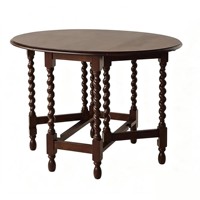 Table à manger/platine à café pliante en bois massif de style français SHANMU, design réglable et extensible, inspiré du milieu du siècle