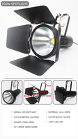 COB Par lumière 250W 300W RGBW éclairage de scène projecteur d'exposition LED coloré pour TV Studio théâtre Auto Show